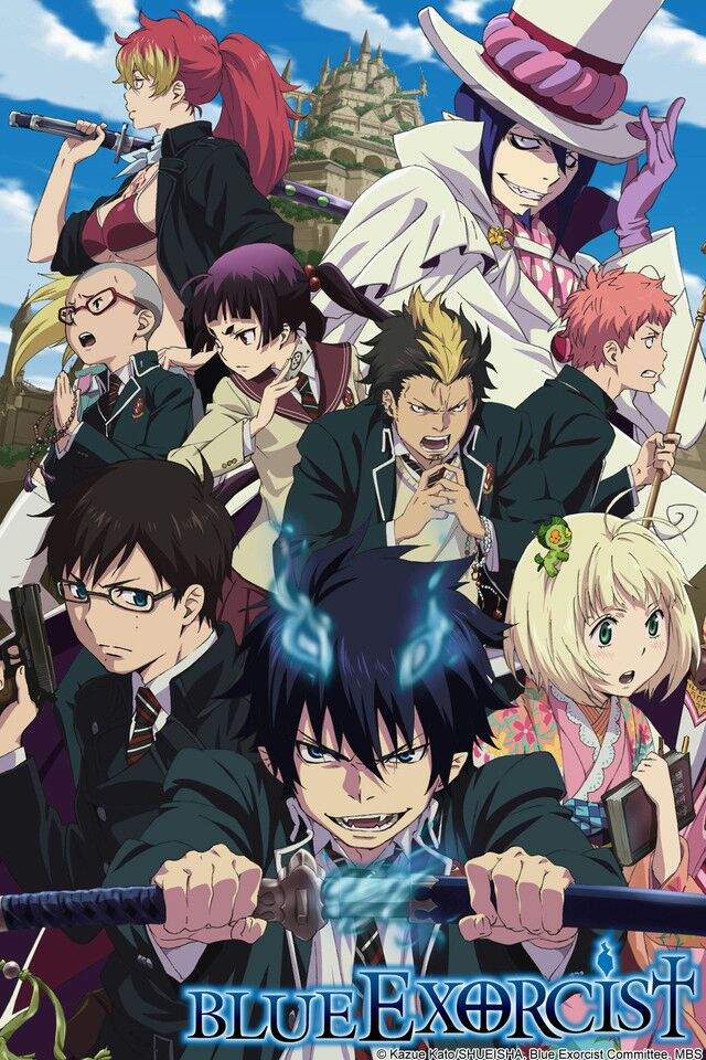 Ao no Exorcist Poster